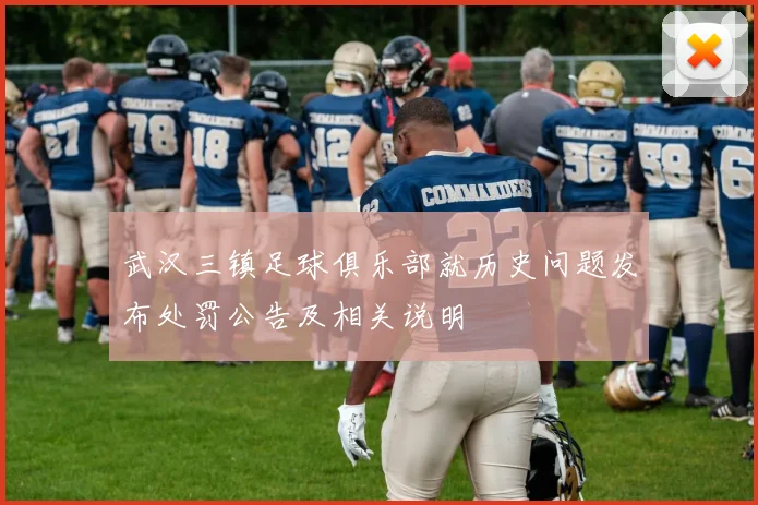 武汉三镇足球俱乐部就历史问题发布处罚公告及相关说明